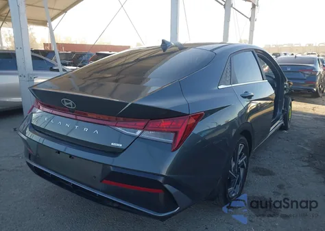 2024 Hyundai Elantra Hybrid Limited from USA, damaged, VIN KMHLN4DJXRU097220